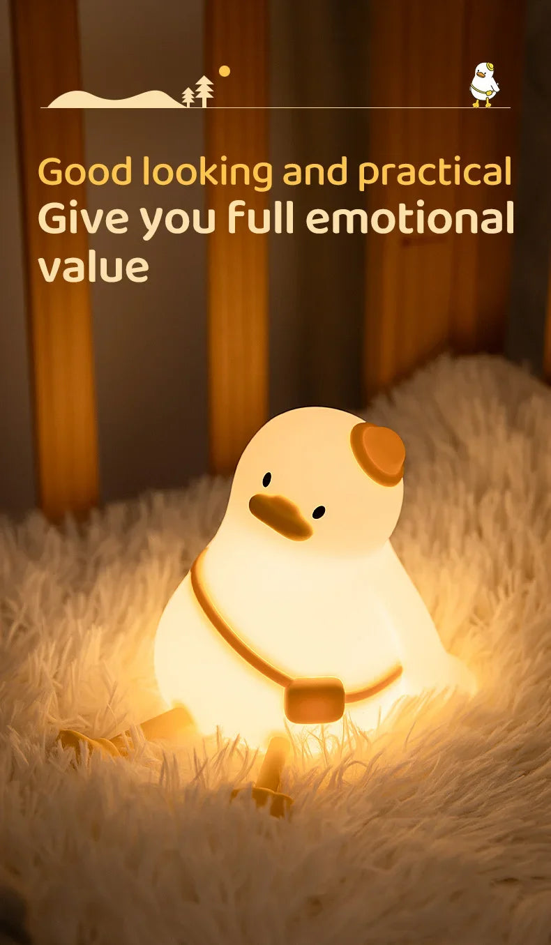 Duck lamp packaging and contents