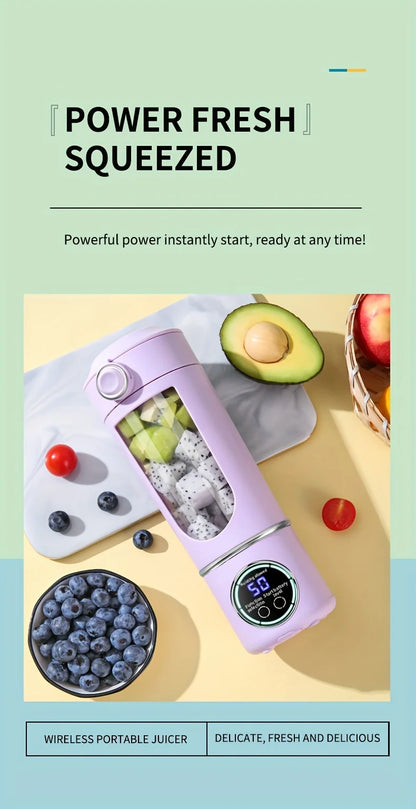 700ML Electric Juicer Mini Portable Blender Fruit Mixers Fruit Extractors Multifunction Juice Maker Machine Blender Mixer