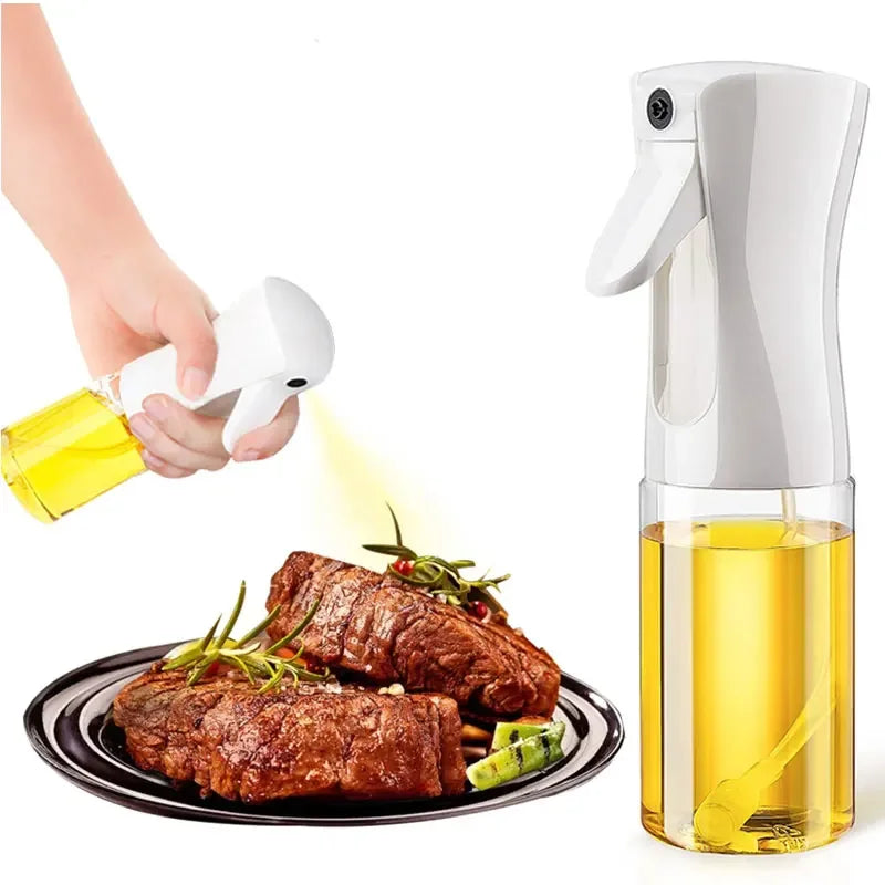 Oil spray bottle 200ml size comparison