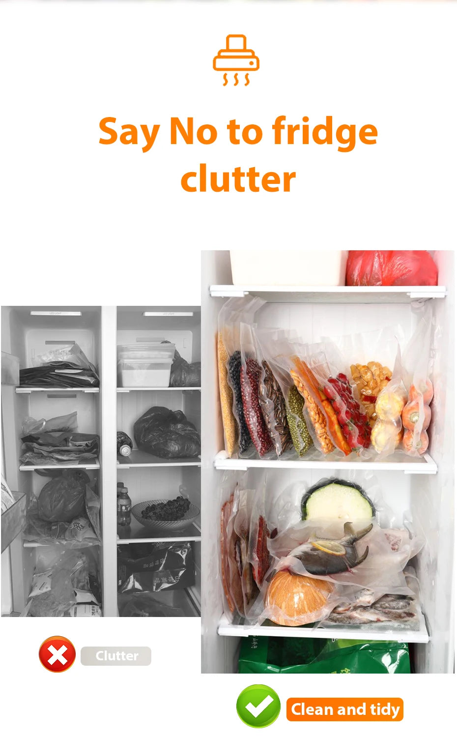 Vacuum sealer portable lightweight design