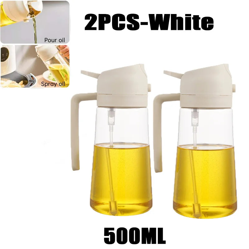 300ml olive oil spray bottle clear plastic