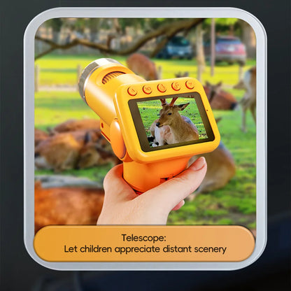 Kids microscope compact portable design