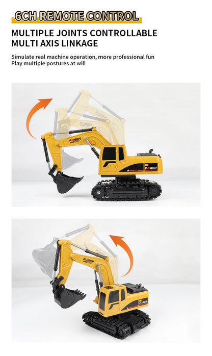 2.4G remote control construction vehicle controller