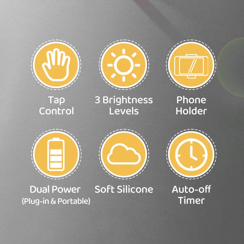 Duck lamp squeezable silicone body close-up