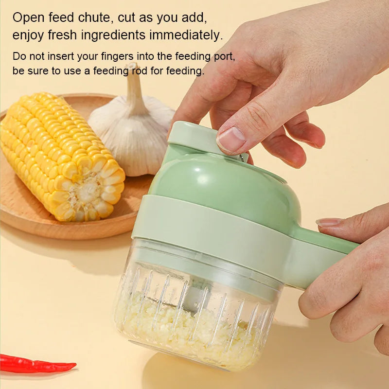 Vegetable cutter detachable blade cleaning