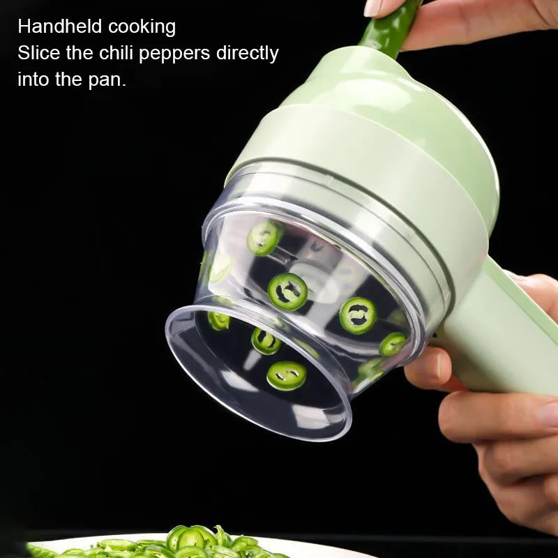 Food chopper compact handheld design
