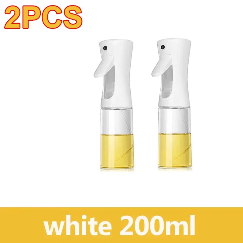 Oil spray bottle refillable cap open