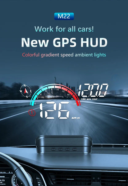 GPS HUD packaging and wiring contents