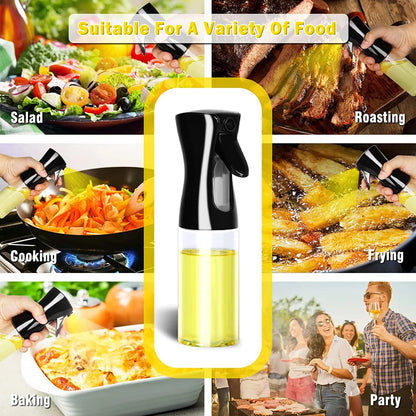 Oil spray bottle BBQ grilling use