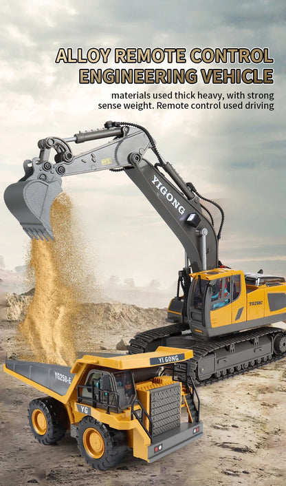 2.4G remote control construction vehicle controller