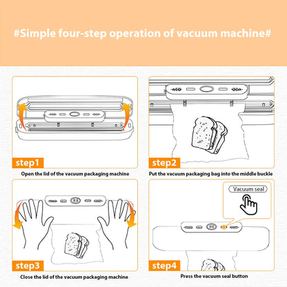 Vacuum sealer portable lightweight design