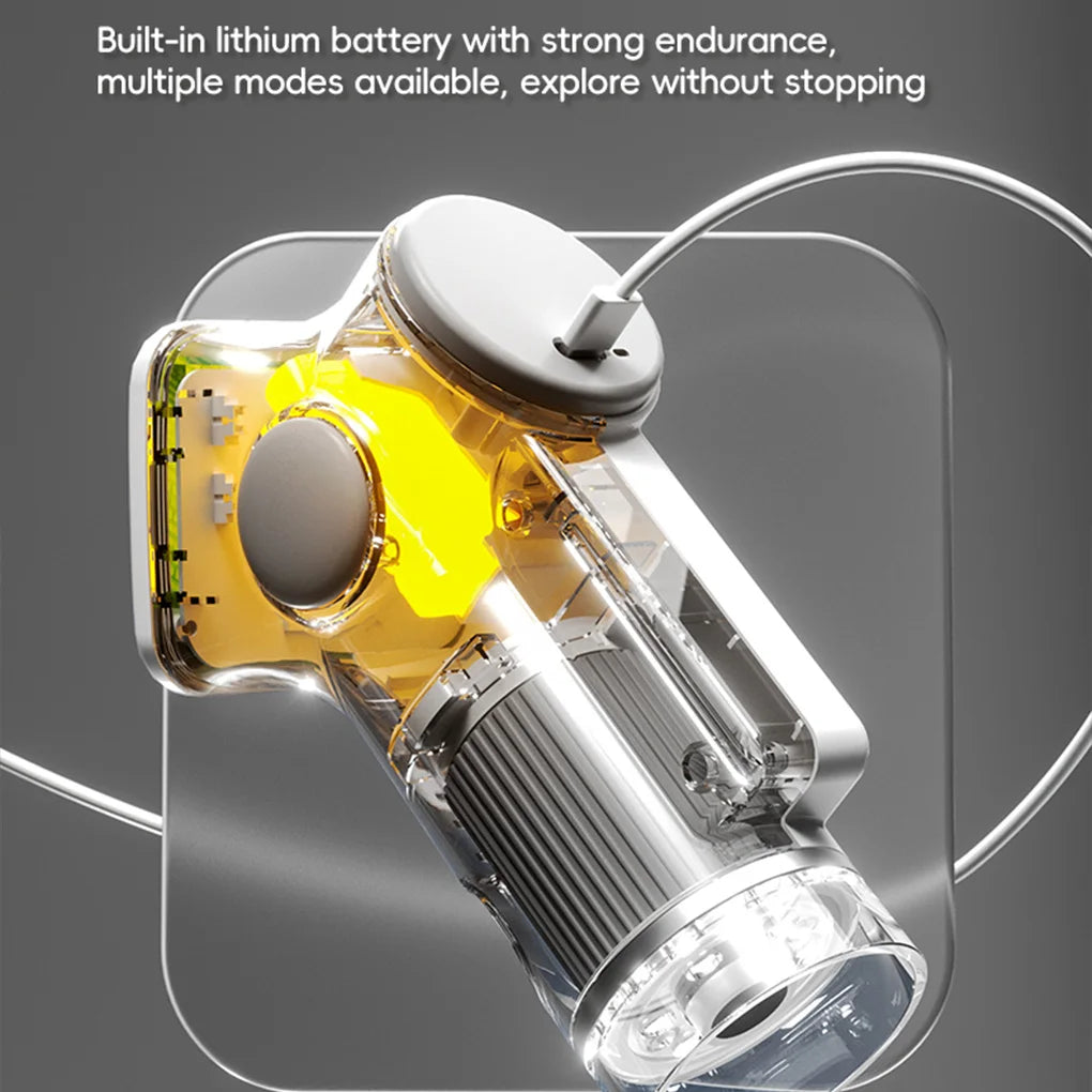 Kids microscope USB charging port close-up